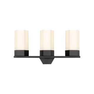 A thumbnail of the Innovations Lighting 427-3W-12-23 Claverack Vanity Matte Black / Matte White