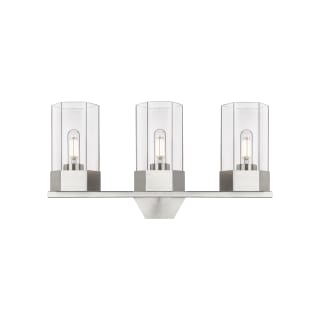 A thumbnail of the Innovations Lighting 427-3W-12-23 Claverack Vanity Satin Nickel / Clear