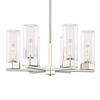 A thumbnail of the Innovations Lighting 427-6CR-16-29 Claverack Chandelier Polished Nickel / Clear