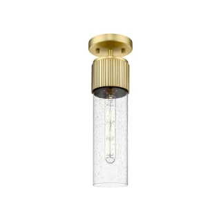 A thumbnail of the Innovations Lighting 428-1F-16-4 Bolivar Flush Brushed Brass / Seedy