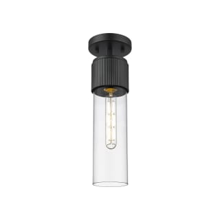 A thumbnail of the Innovations Lighting 428-1F-16-4 Bolivar Flush Matte Black / Clear