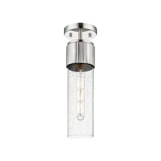 A thumbnail of the Innovations Lighting 428-1F-16-4 Bolivar Flush Polished Nickel / Seedy