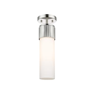 A thumbnail of the Innovations Lighting 428-1F-16-4 Bolivar Flush Polished Nickel / Matte White