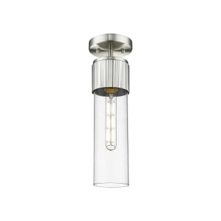 A thumbnail of the Innovations Lighting 428-1F-16-4 Bolivar Flush Satin Nickel / Clear