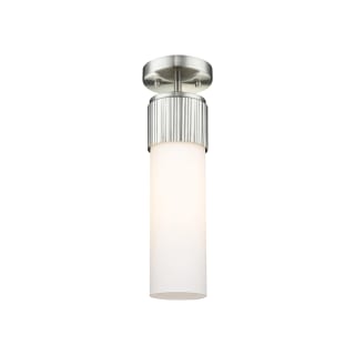 A thumbnail of the Innovations Lighting 428-1F-16-4 Bolivar Flush Satin Nickel / Matte White