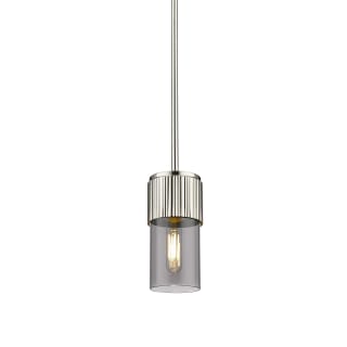 A thumbnail of the Innovations Lighting 428-1S-7-4 Bolivar Pendant Polished Nickel / Plated Smoke