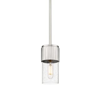 A thumbnail of the Innovations Lighting 428-1S-7-4 Bolivar Pendant Satin Nickel / Seedy