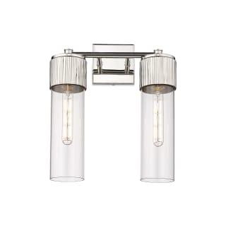 A thumbnail of the Innovations Lighting 428-2W-16-14 Bolivar Vanity Polished Nickel / Clear