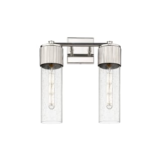 A thumbnail of the Innovations Lighting 428-2W-16-14 Bolivar Vanity Polished Nickel / Seedy