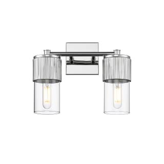 A thumbnail of the Innovations Lighting 428-2W-10-14 Bolivar Vanity Polished Nickel / Clear