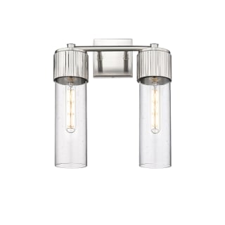 A thumbnail of the Innovations Lighting 428-2W-16-14 Bolivar Vanity Satin Nickel / Seedy