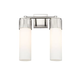 A thumbnail of the Innovations Lighting 428-2W-16-14 Bolivar Vanity Satin Nickel / Matte White