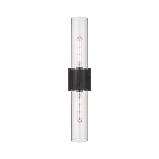 A thumbnail of the Innovations Lighting 428-2WL-28-4 Bolivar Vanity Matte Black / Clear