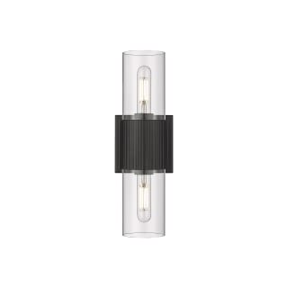 A thumbnail of the Innovations Lighting 428-2WL-15-4 Bolivar Vanity Matte Black / Clear