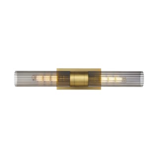 A thumbnail of the Innovations Lighting 429-2WL-3-25 Empire Vanity Brushed Brass / Plated Smoke