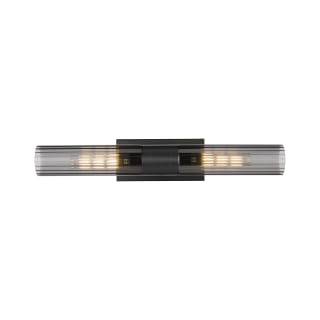 A thumbnail of the Innovations Lighting 429-2WL-3-25 Empire Vanity Matte Black / Plated Smoke