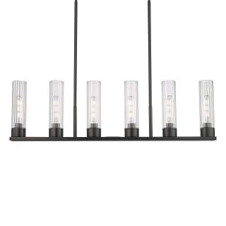 A thumbnail of the Innovations Lighting 429-6I-11-45 Empire Linear Matte Black / Clear