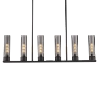 A thumbnail of the Innovations Lighting 429-6I-11-45 Empire Linear Matte Black / Plated Smoke