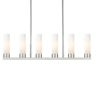 A thumbnail of the Innovations Lighting 429-6I-11-45 Empire Linear Polished Nickel / Matte White