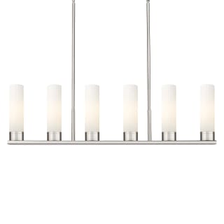 A thumbnail of the Innovations Lighting 429-6I-11-45 Empire Linear Satin Nickel / Matte White