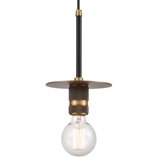 Innovations Lighting 431-1P-BBB Black Brushed Brass Aurora 6 Wide