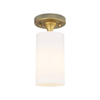 A thumbnail of the Innovations Lighting 434-1F-10-4 Crown Point Flush Brushed Brass