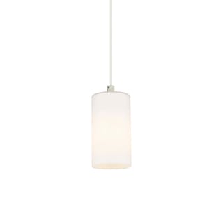 A thumbnail of the Innovations Lighting 434-1P-9-4 Crown Point Pendant Polished Nickel / Matte White