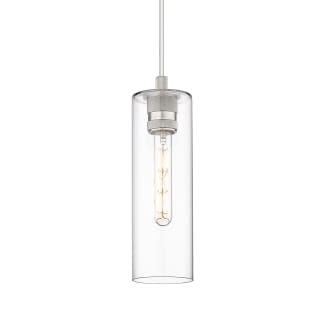 A thumbnail of the Innovations Lighting 434-1P-13-4 Crown Point Pendant Satin Nickel / Clear