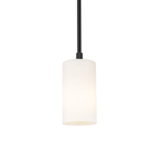A thumbnail of the Innovations Lighting 434-1S-8-4 Crown Point Pendant Matte Black / Matte White