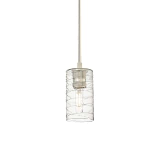 A thumbnail of the Innovations Lighting 434-1S-9-4 Crown Point Pendant Polished Nickel / Deco Swirl