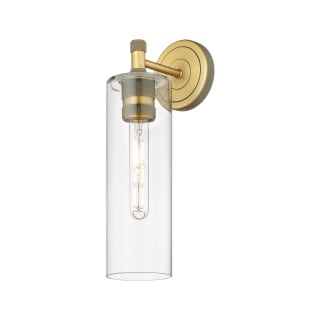 A thumbnail of the Innovations Lighting 434-1W-5-4 Crown Point Sconce Brushed Brass / Clear