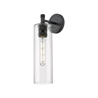 A thumbnail of the Innovations Lighting 434-1W-5-4 Crown Point Sconce Matte Black / Clear