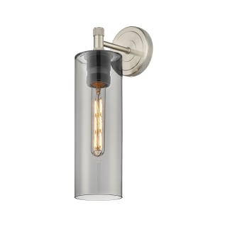 A thumbnail of the Innovations Lighting 434-1W-5-4 Crown Point Sconce Satin Nickel / Plated Smoke