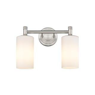 A thumbnail of the Innovations Lighting 434-2W-11-14 Crown Point Vanity Satin Nickel / Matte White