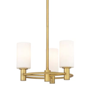 A thumbnail of the Innovations Lighting 434-3CR-11-18 Crown Point Pendant Brushed Brass