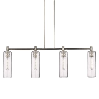 A thumbnail of the Innovations Lighting 434-4I-15-44 Crown Point Linear Satin Nickel / Seedy