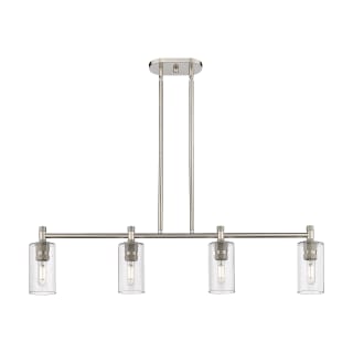 A thumbnail of the Innovations Lighting 434-4I-10-44 Crown Point Linear Satin Nickel / Seedy