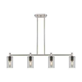 A thumbnail of the Innovations Lighting 434-4I-10-44 Crown Point Linear Satin Nickel / Plated Smoke