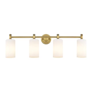 A thumbnail of the Innovations Lighting 434-4W-11-34 Crown Point Vanity Brushed Brass