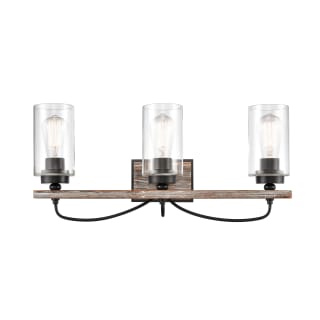 A thumbnail of the Innovations Lighting 442-3W-11-24 Paladin Vanity Matte Black / Clear