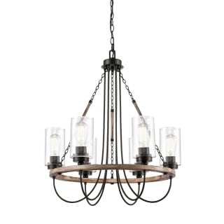 A thumbnail of the Innovations Lighting 442-6CR-29-25 Paladin Chandelier Matte Black / Clear