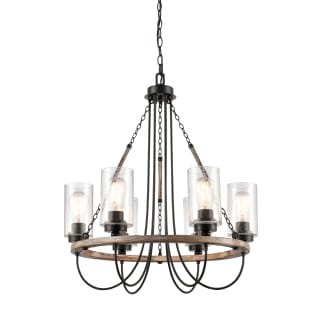 A thumbnail of the Innovations Lighting 442-6CR-29-25 Paladin Chandelier Matte Black / Seedy