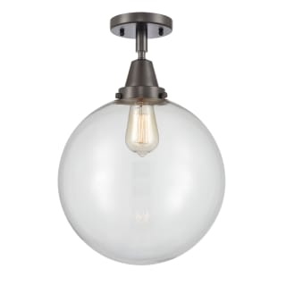 A thumbnail of the Innovations Lighting 447-1C-15-12 Beacon Semi-Flush Oil Rubbed Bronze / Clear