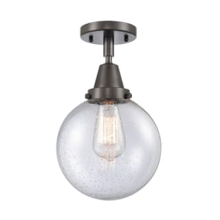 A thumbnail of the Innovations Lighting 447-1C-13-8 Beacon Semi-Flush Oil Rubbed Bronze / Seedy