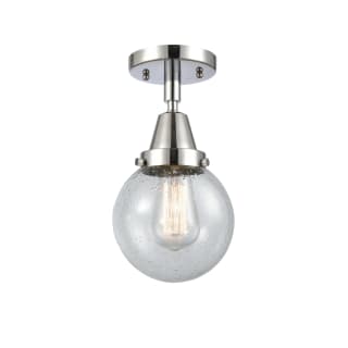 A thumbnail of the Innovations Lighting 447-1C-11-6 Beacon Semi-Flush Polished Chrome / Seedy