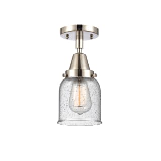 A thumbnail of the Innovations Lighting 447-1C-10-5 Bell Semi-Flush Polished Nickel / Seedy