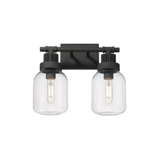 A thumbnail of the Innovations Lighting 472-2W-13-15 Somers Vanity Textured Black / Clear