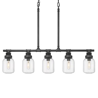 A thumbnail of the Innovations Lighting 472-5I-13-43 Somers Linear Weathered Zinc / Clear