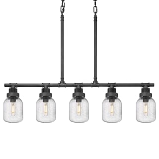 A thumbnail of the Innovations Lighting 472-5I-13-43 Somers Linear Weathered Zinc / Seedy