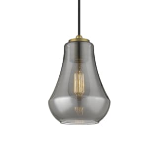 A thumbnail of the Innovations Lighting 490-1P-11-7 Fairfield Pendant Brushed Brass / Plated Smoke